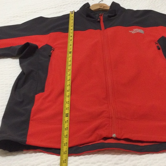 EUC Mens The North Face TNF Apex Summit Series XL Red/ Dark Gray Jacket - Picture 3 of 16